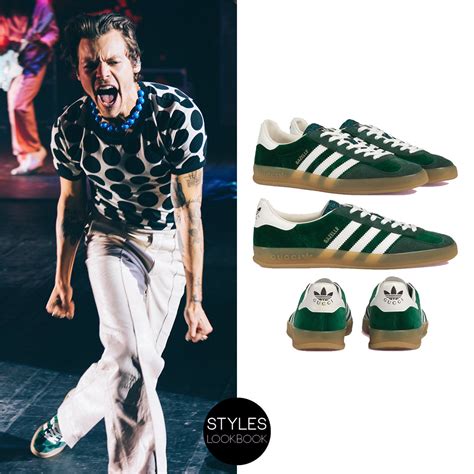 zapatillas gucci harry styles|gucci gazelle shoes.